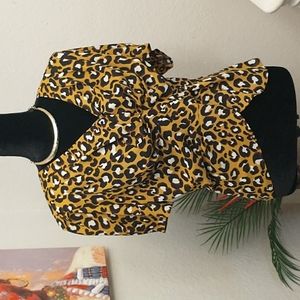 Animal Print blouse